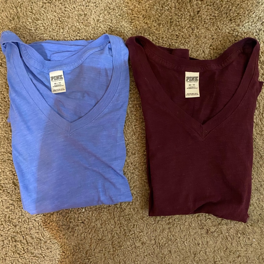 Victorias Secret Pink sleep wear shirts!